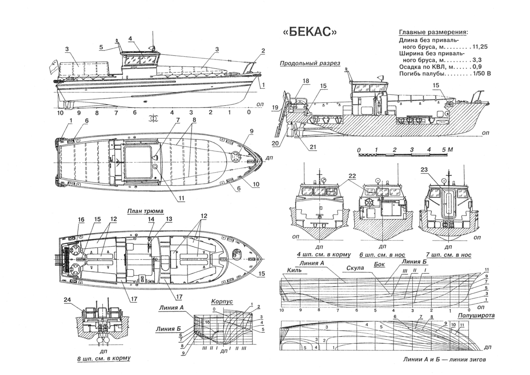 Катер бекас проект р1402б