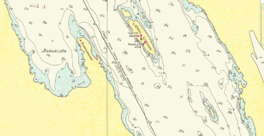 Карта глубин онежского озера подробная онлайн