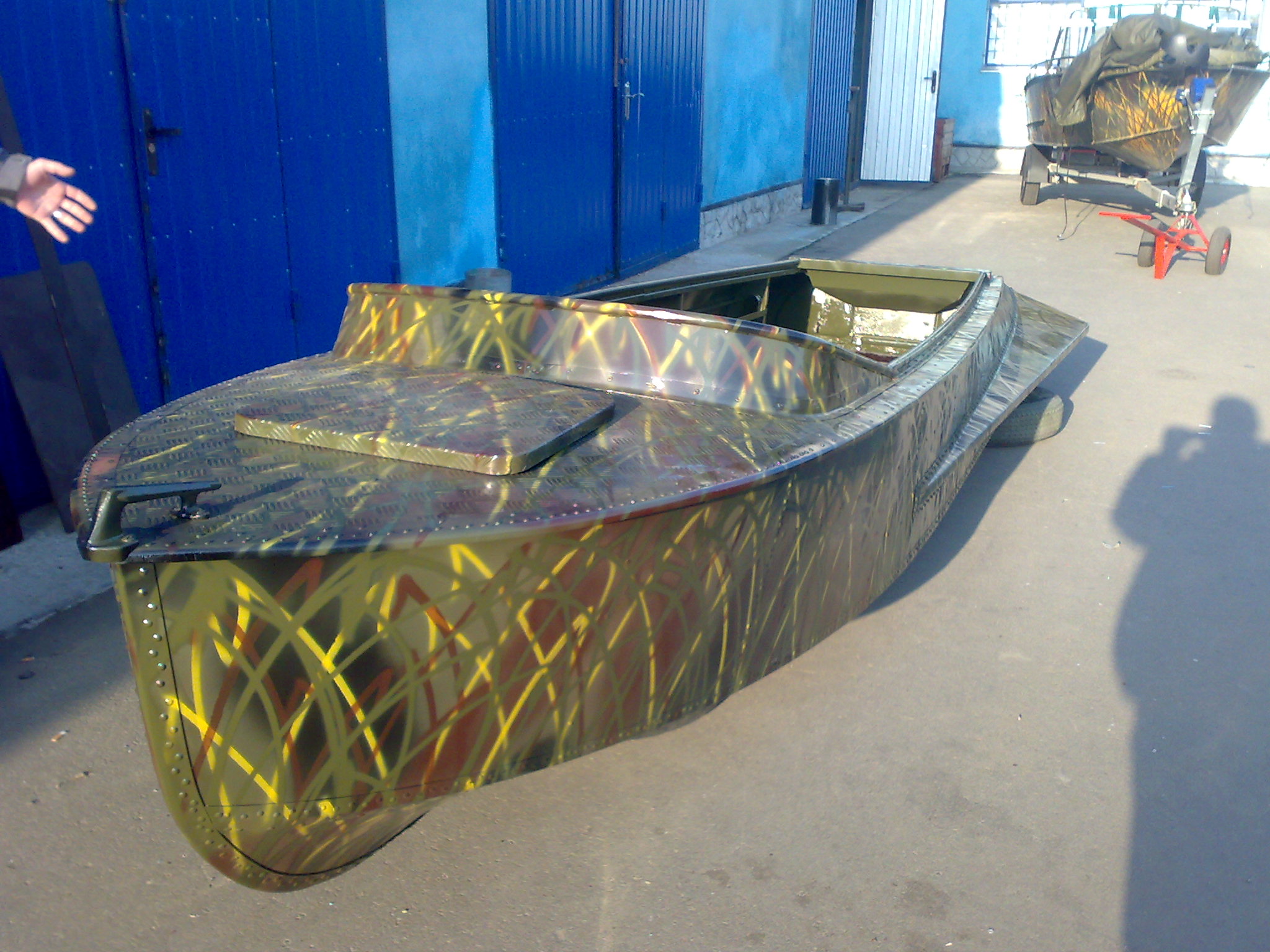 Покраска моторных лодок (70 фото)