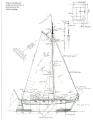 Sailing Shanty Boat William Garden Design 617 B OYSTER 24.5 ft scow barge yacht mystic seaport 1.jpg